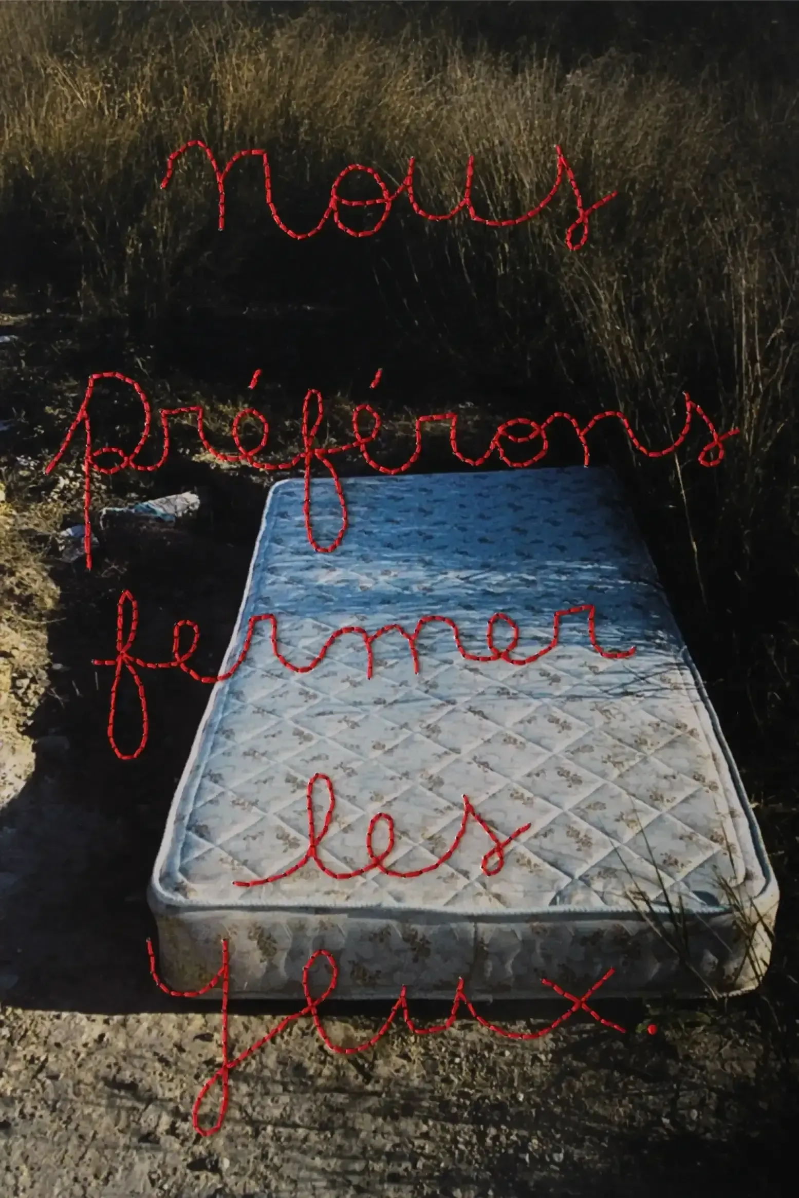 Retour au geste